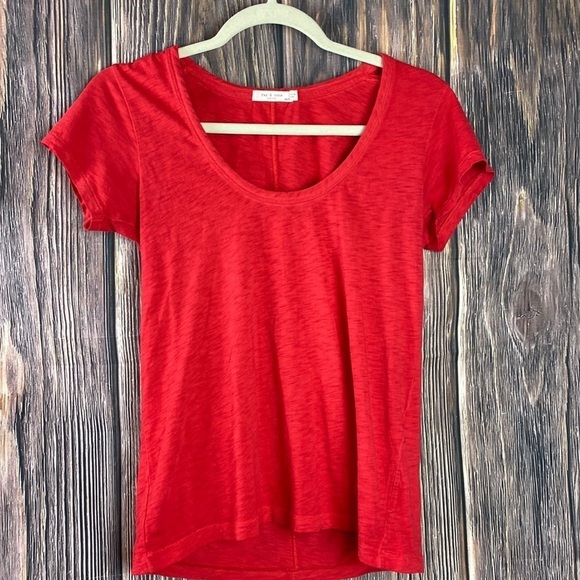 Rag & Bone Red Top - Picture 1 of 10